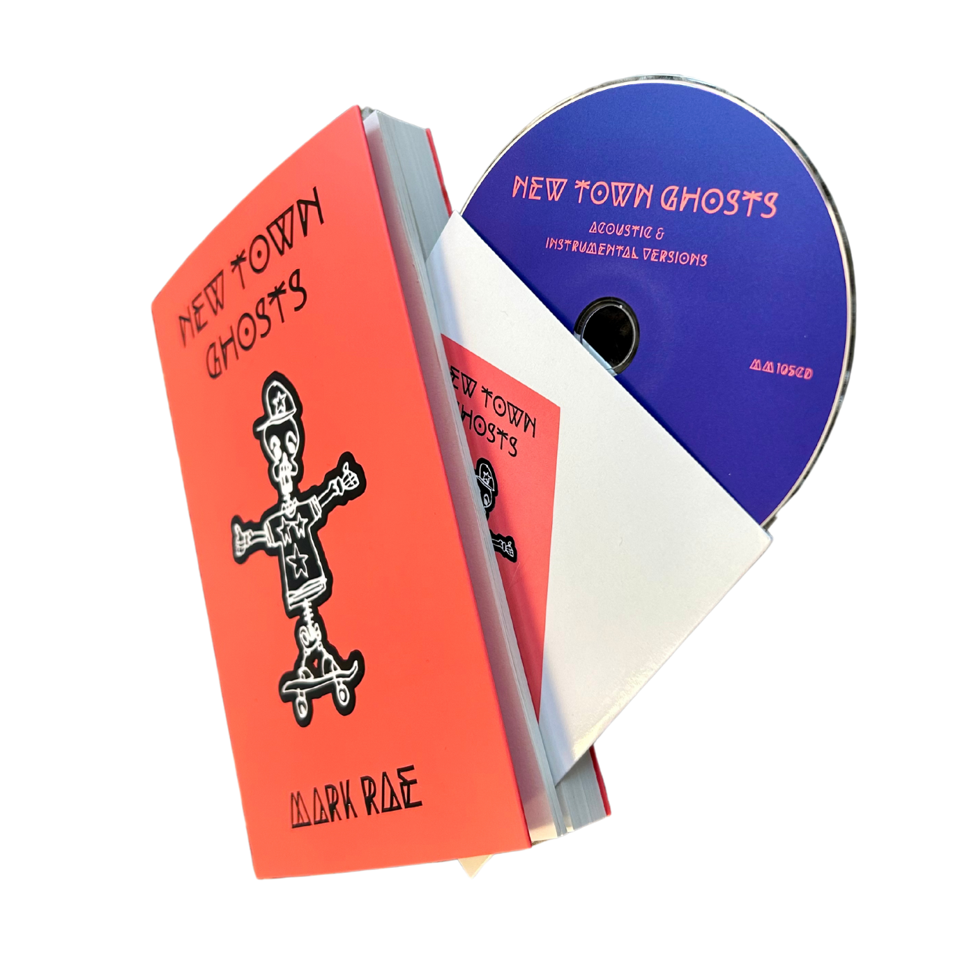 Signed Paperback Book with Free Acoustic Versions CD