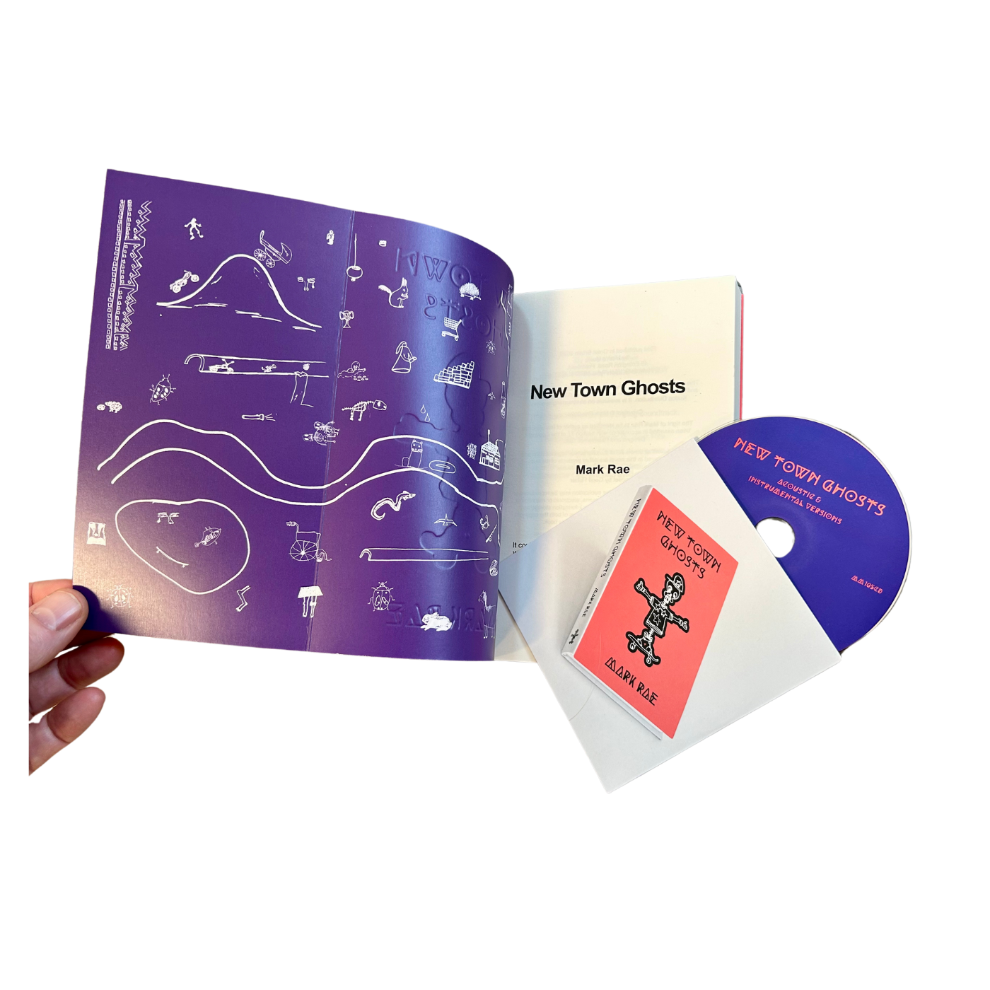 Signed Paperback Book with Free Acoustic Versions CD